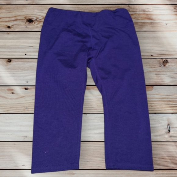 WOMEN'S ODODOS PURPLE YOGA PANTS - Picture 1 of 4